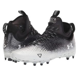 Under Armour Black Spotlight Lux MC 2.0 Football Cleats Size 9